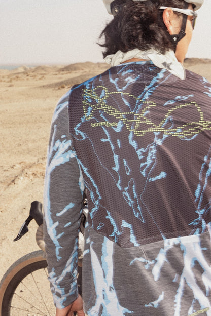Voyage Packable Merino Jersey — Glacier Moss