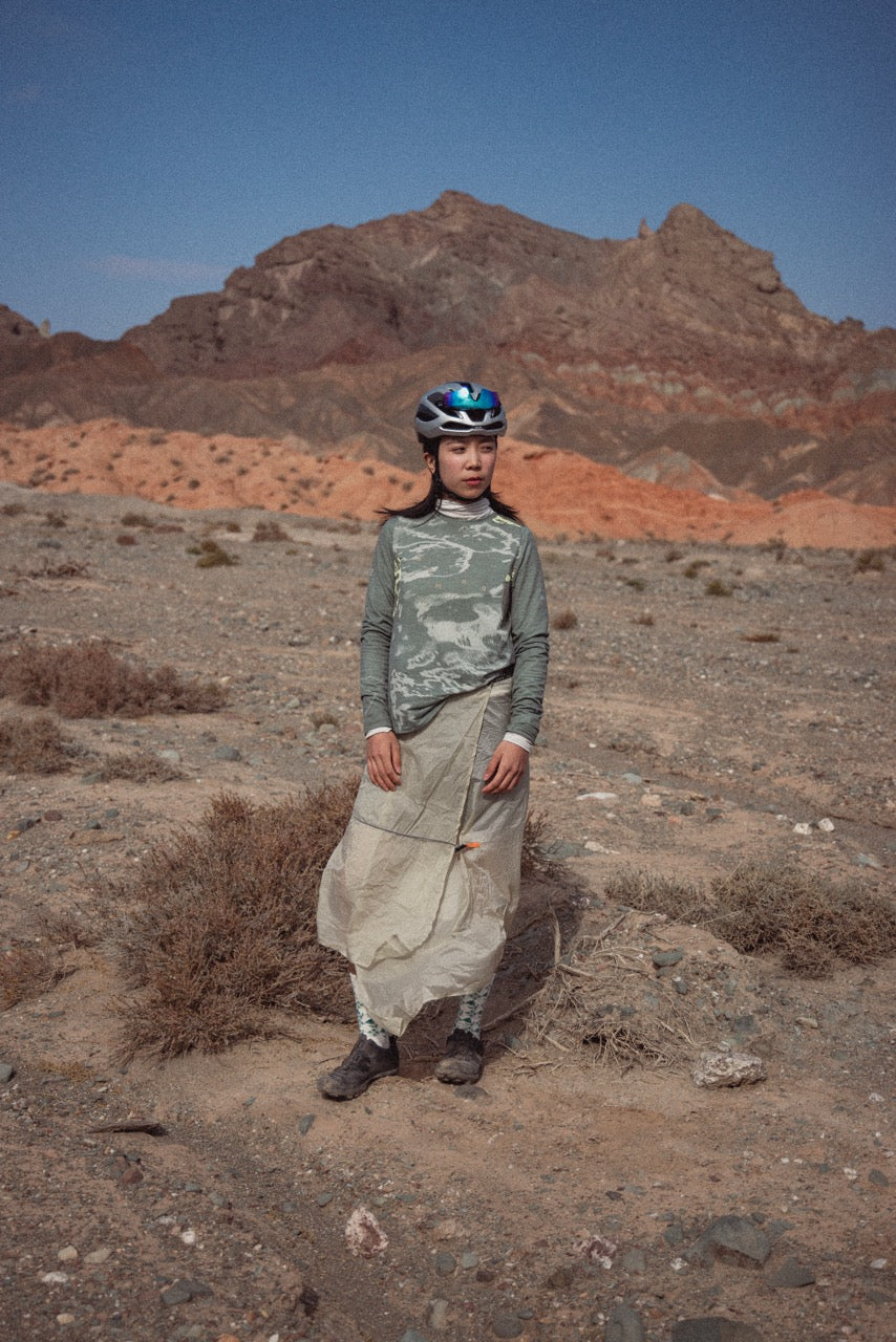 Voyage Packable Merino Jersey — Kelp Green