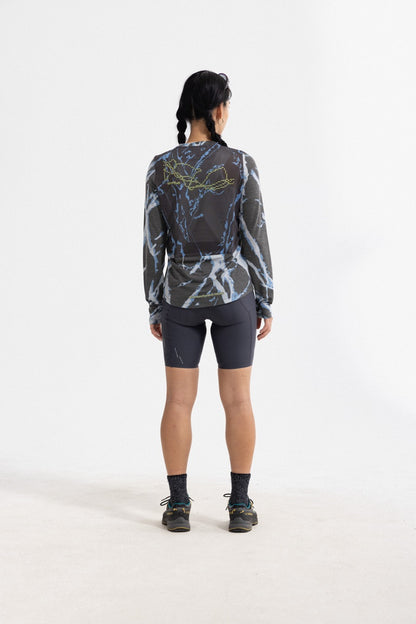 Voyage Packable Merino Jersey — Glacier Moss