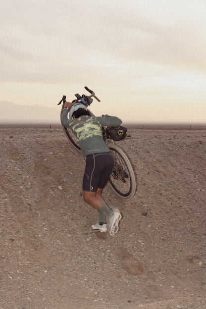 Voyage Packable Merino Jersey — Kelp Green